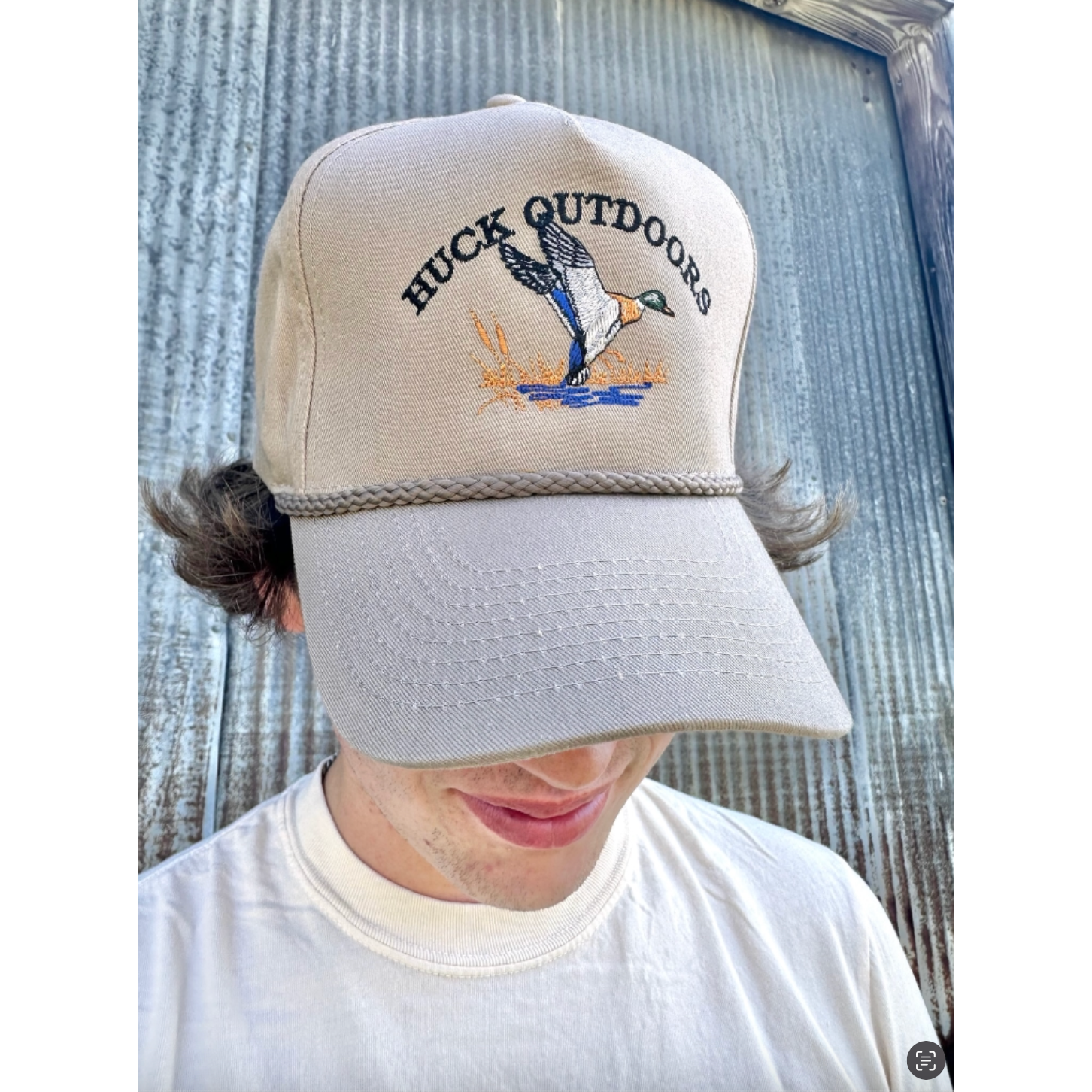 Huck Outdoors - khaki Mallard Hat