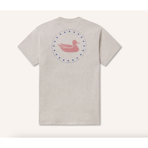 Southern Marsh Grand Ole Duck Tee - Washed Oatmeal