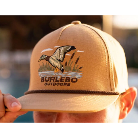 Burlebo Duck On The Pond Cap - Coyote Tan