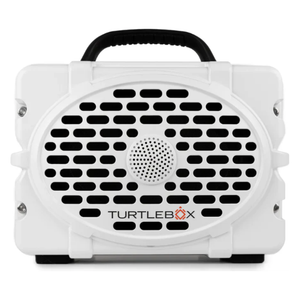 TURTLEBOX - Gen 2 Waterproof Bluetooth Portable Speaker - White