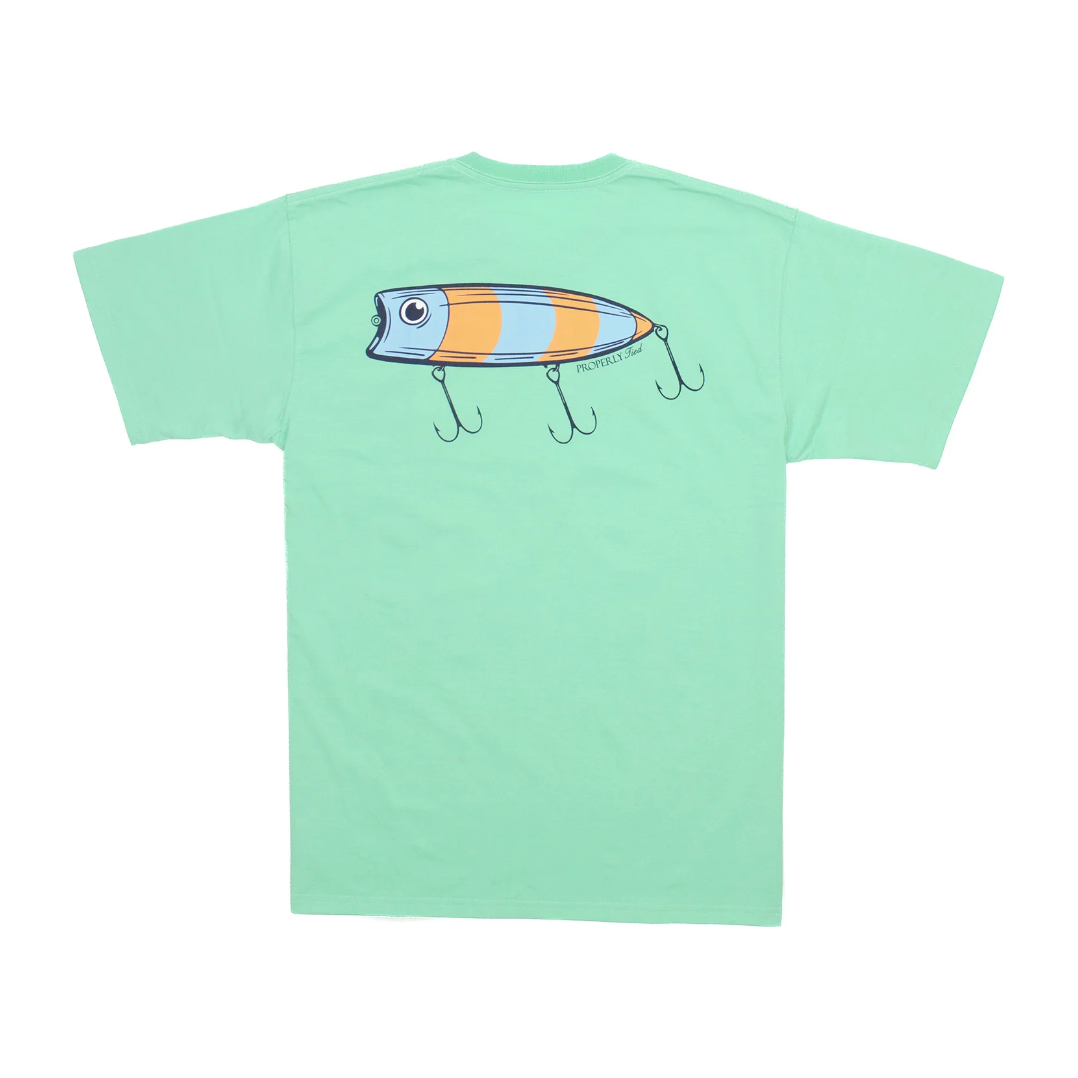 Properly Tied Lure SS Tee - Wash Green