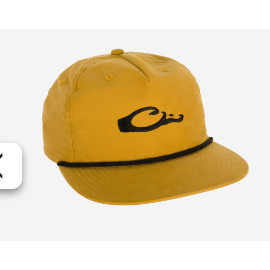 Drake Logo Rope Cap - Biscuit-Black