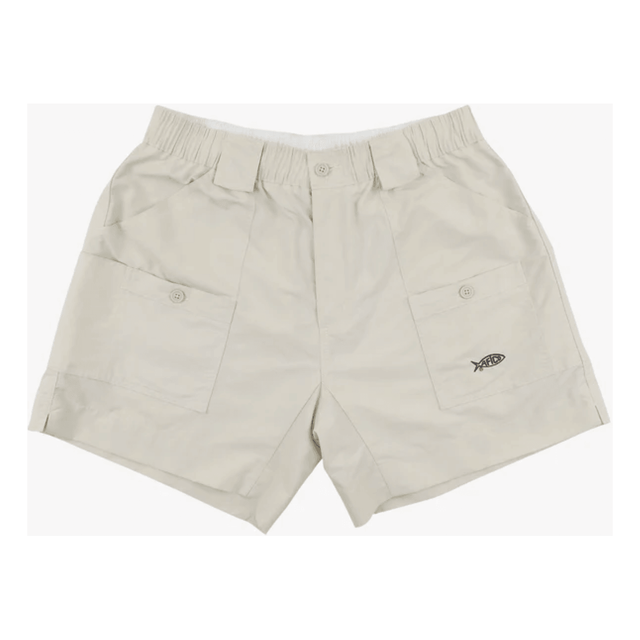 AFTCO Original Fishing Shorts - Natural 6"