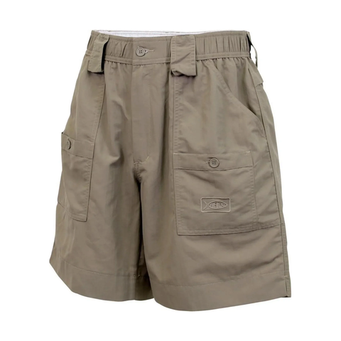 AFTCO Original Fishing Shorts - Oak 6"