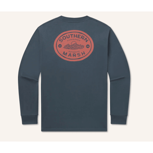 Southern Marsh Mountain Medallion Branding LS Tee