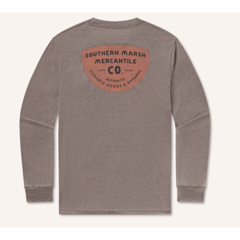 Southern Marsh Seawash Mercantile Badge LS Tee