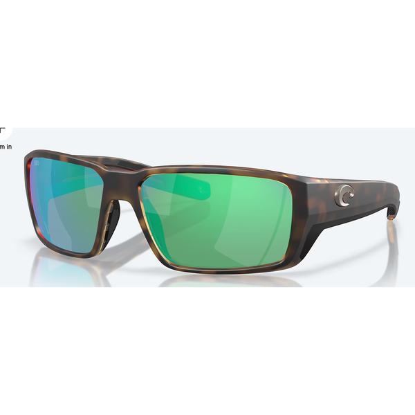 Costa Fantail Pro Matte Tortoise w/Green Mirror 580G