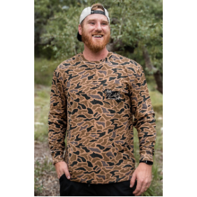 Burlebo Gauge Camo Pocket Tee LS