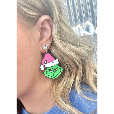 Taylor Shaye Grinch Earrings