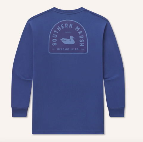 Youth Southern Marsh Mercantile Dome LS - Bluestone