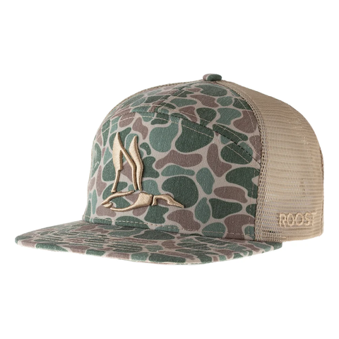 Youth Roost Camo 3D Puff Duck Hat