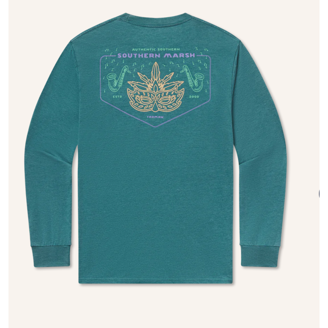 Southern Marsh - Mardi Gras Mambo - Long Sleeve T shirt