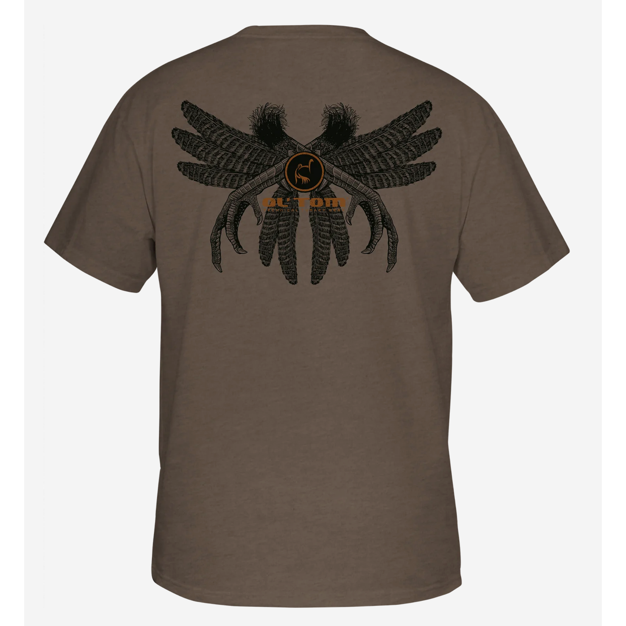 Ol' Tom Spur and Feather Short Sleeve T-Shirt