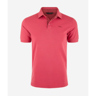 Drake Solid Pique Lab Polo - Slate Rose