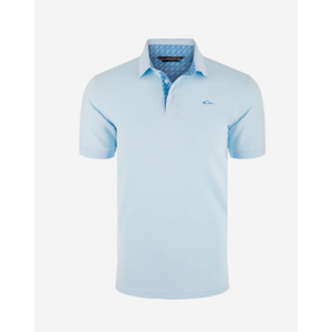Drake Solid Pique Lab Polo - Nantucket Breeze