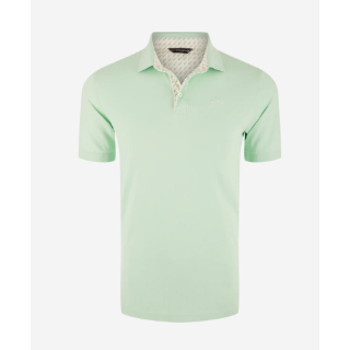 Drake Solid Pique Lab Polo - Gossamer Green
