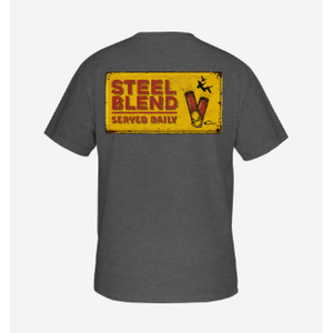 Drake Steel Blend SS T-Shirt - Graphite Heather