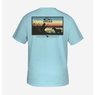 Drake Dedication Innovation SS T-Shirt - Cameo Blue