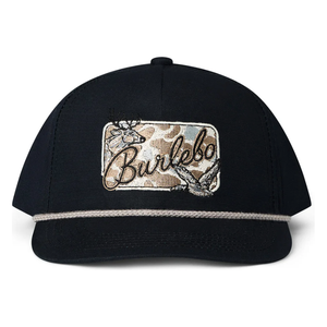Burlebo Camo Patch Hat - Black