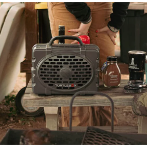 Turtlebox - Waterproof, Wireless, Bluetooth Speaker (3rd Gen) - Grey