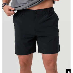 Burlebo Everyday Short - Matte Black - Retro Duck Camo Pocket