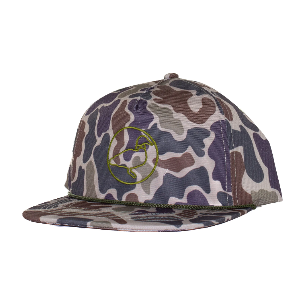 Properly Tied - Vintage Camo Rope Hat