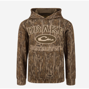 Drake Youth Performance Hoodie - Bottomland by Drake