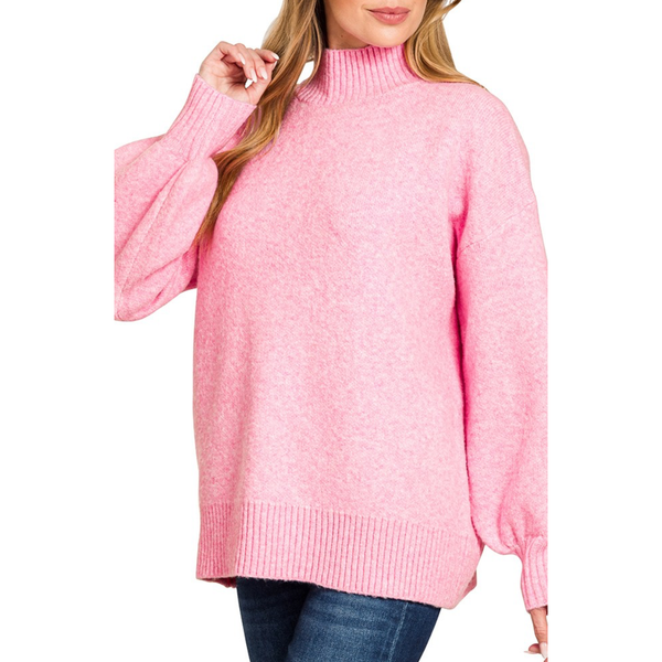 Mock Neck Sweater