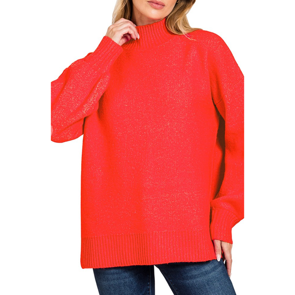 Mock Neck Sweater