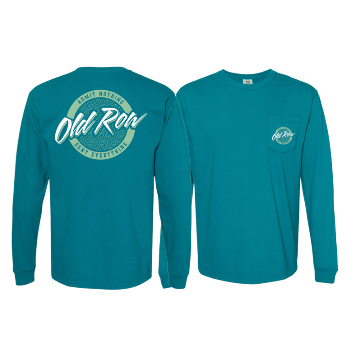 Old Row Circle Logo Long Sleeve Pocket T-Shirt