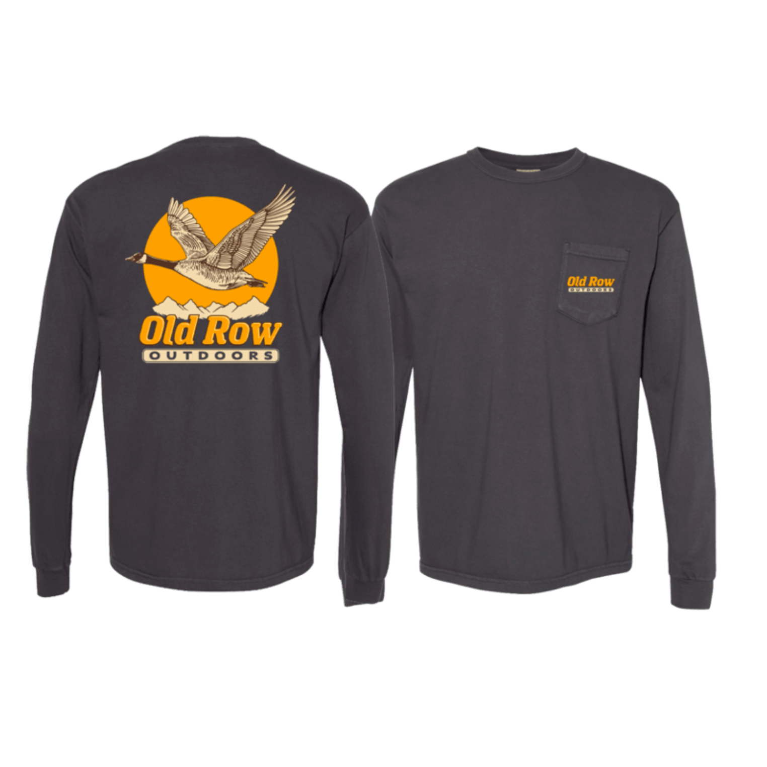 Old Row Outdoors Goose Long Sleeve  T-Shirt