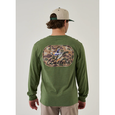 Burlebo Ducks Flying In Long Sleeve T Shirt