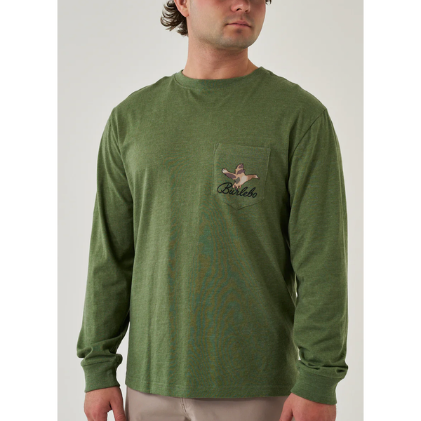 Burlebo Ducks Flying In Long Sleeve T Shirt