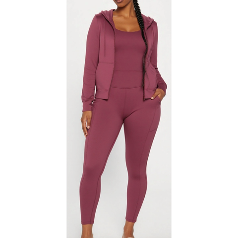 Snatched and Stacked 3pc Set - Dark Mauve