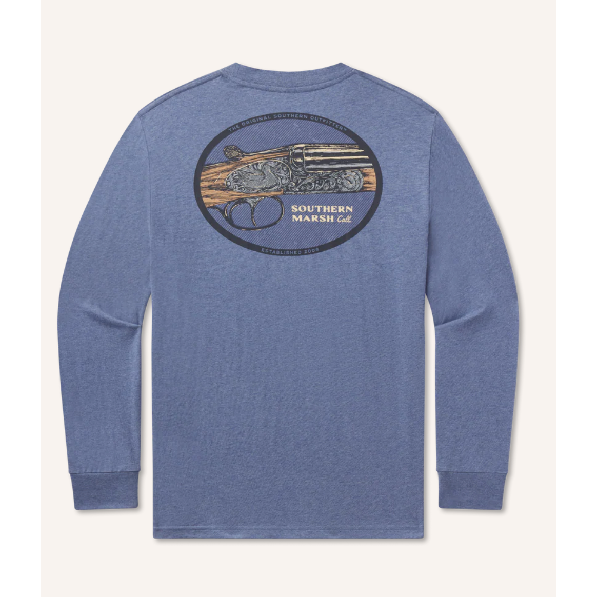 Southern Marsh  Heritage Engraved Tee - Long Sleeve T Shirt