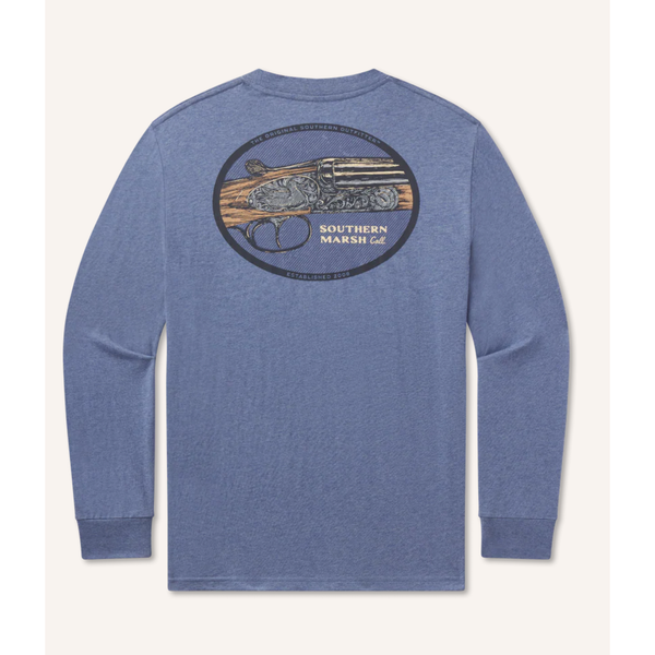 Southern Marsh  Heritage Engraved Tee - Long Sleeve T Shirt