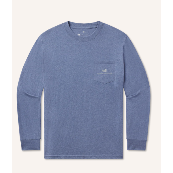 Southern Marsh  Heritage Engraved Tee - Long Sleeve T Shirt
