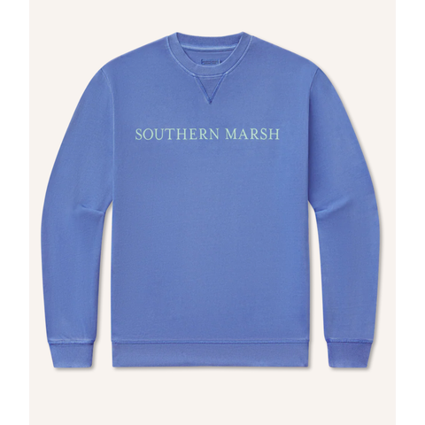 Southern Marsh Seawash Sweatshirt - Dark Blue Bonnet