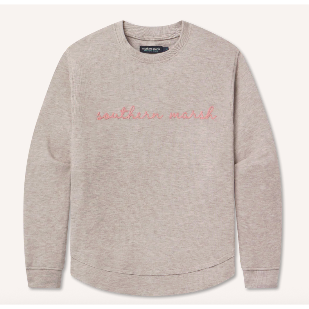 Southern Marsh Terra Textured Vintage Sweater