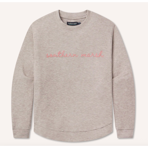 Southern Marsh Terra Textured Vintage Sweater