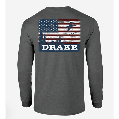 Americana Scenic Long Sleeve T-Shirt