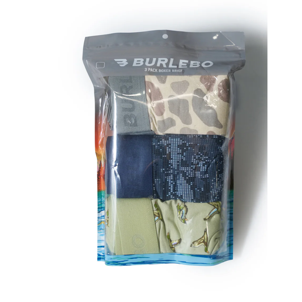Burleo Boxer Briefs 3 pack