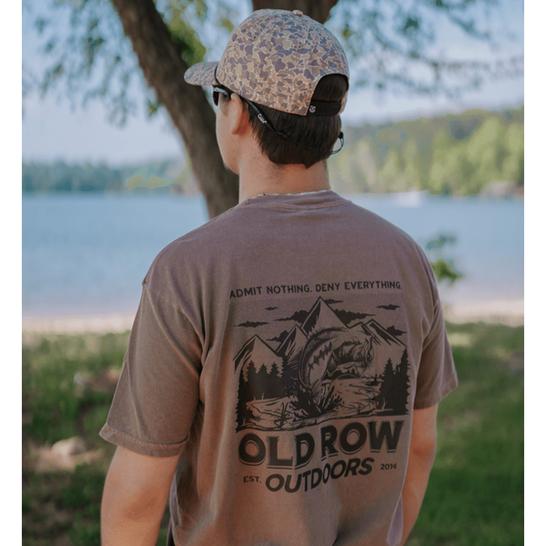 Old Row Outdoors Bass Mountain Short Sleeve T Shirt