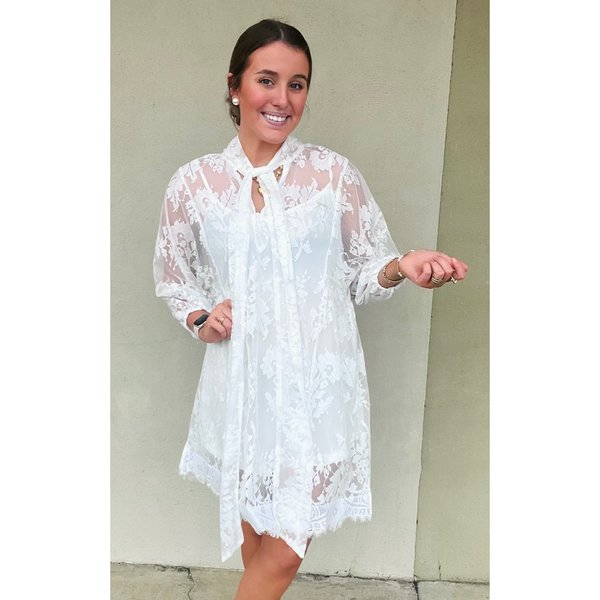 Lace Dress With Cami