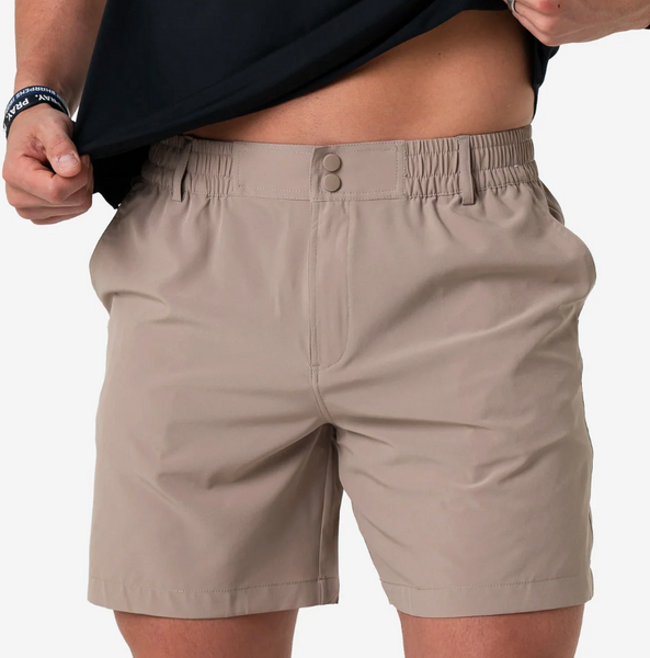 Everyday Short -Cobblestone Khaki 5.5 Inseam
