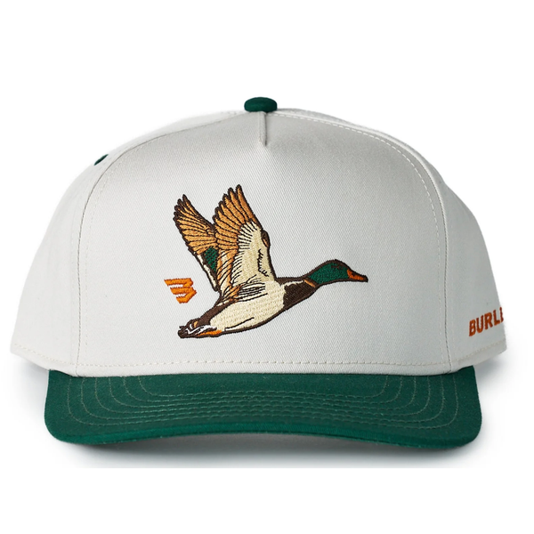 Burlebo Flying Duck Hat - Cream and Green