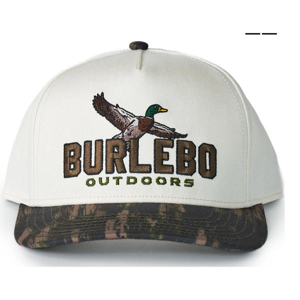 Burlebo Mighty Duck Hat - Midland Camo Bill