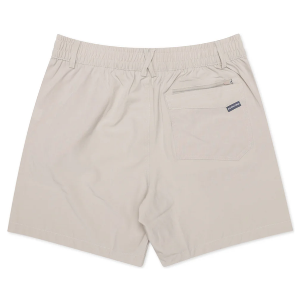 Burlebo Everyday Short - Light Khaki - American Flag Pocket