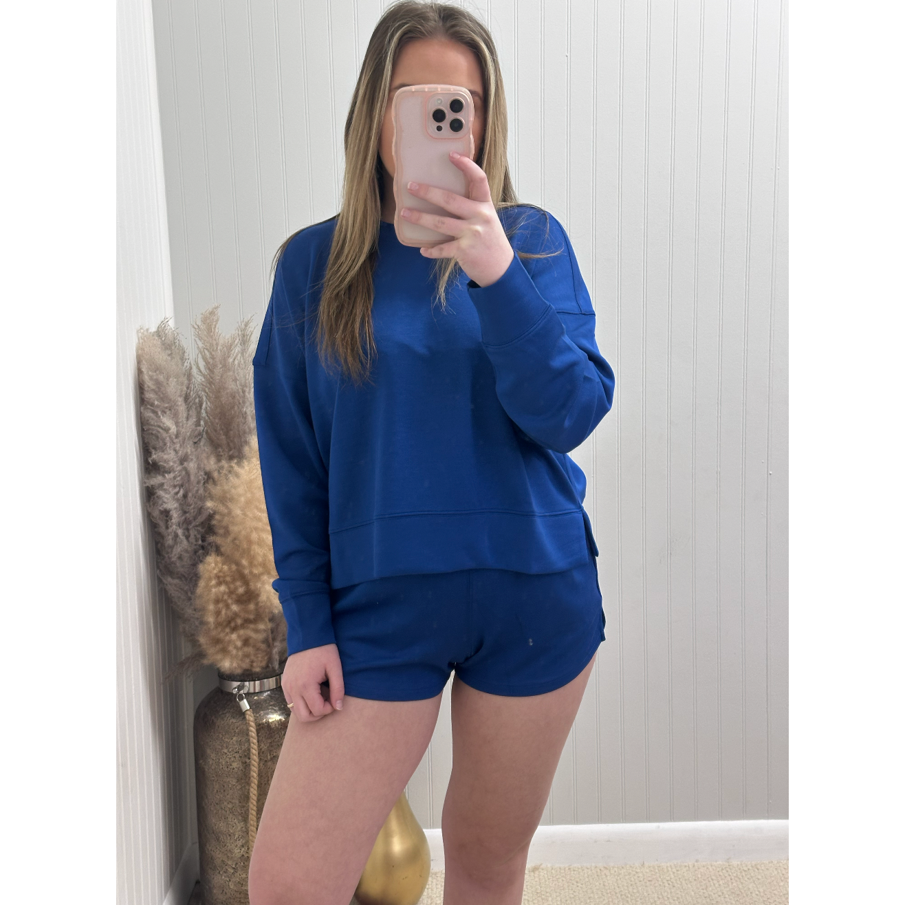 Scuba Sweatshirt And Short Set