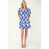 Peter Pan Collared Mini Dress